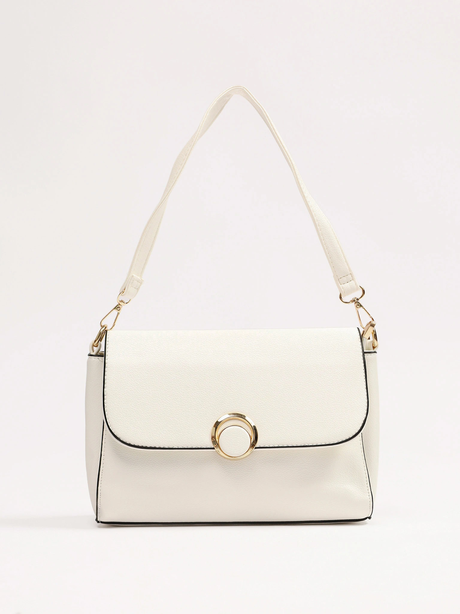 Сумка-кроссбоди с декоративной пряжкой в ассортименте